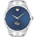 George Washington Men's Movado Collection Stainless Steel Watch with Blue Dial