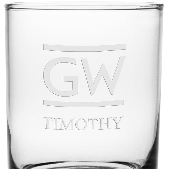 George Washington Tumbler Glasses - Made in USA Shot #3