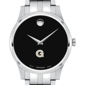 Georgetown Men&#39;s Movado Collection Stainless Steel Watch with Black Dial Shot #1