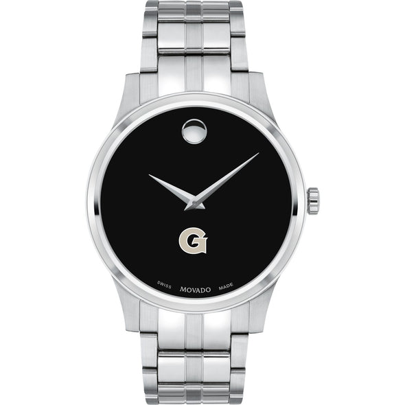 Georgetown Men&#39;s Movado Collection Stainless Steel Watch with Black Dial Shot #2