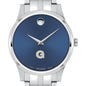 Georgetown Men's Movado Collection Stainless Steel Watch with Blue Dial Shot #1