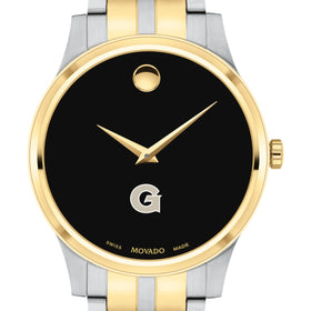 Georgetown Men&#39;s Movado Collection Two-Tone Watch with Black Dial Shot #1