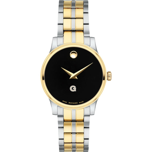 Georgetown Women&#39;s Movado Collection Two-Tone Watch with Black Dial Shot #2