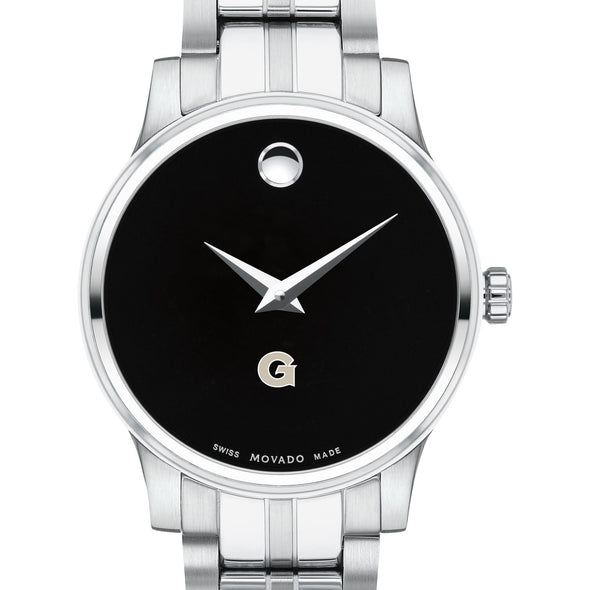 Georgetown Women&#39;s Movado Stainless Steel Watch with Black Dial Shot #1