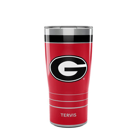 Georgia Bulldogs 20 oz. Stainless Steel Tervis Tumblers with Slider Lids - Set of 2 Shot #1