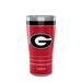 Georgia Bulldogs 20 oz. Stainless Steel Tervis Tumblers with Slider Lids - Set of 2