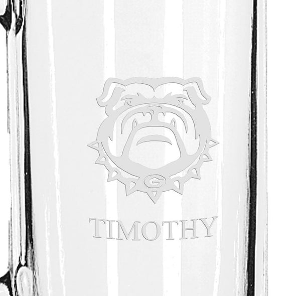 Georgia Bulldogs 25 oz Beer Mug Shot #3