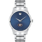 Georgia Men's Movado Collection Stainless Steel Watch with Blue Dial Shot #2