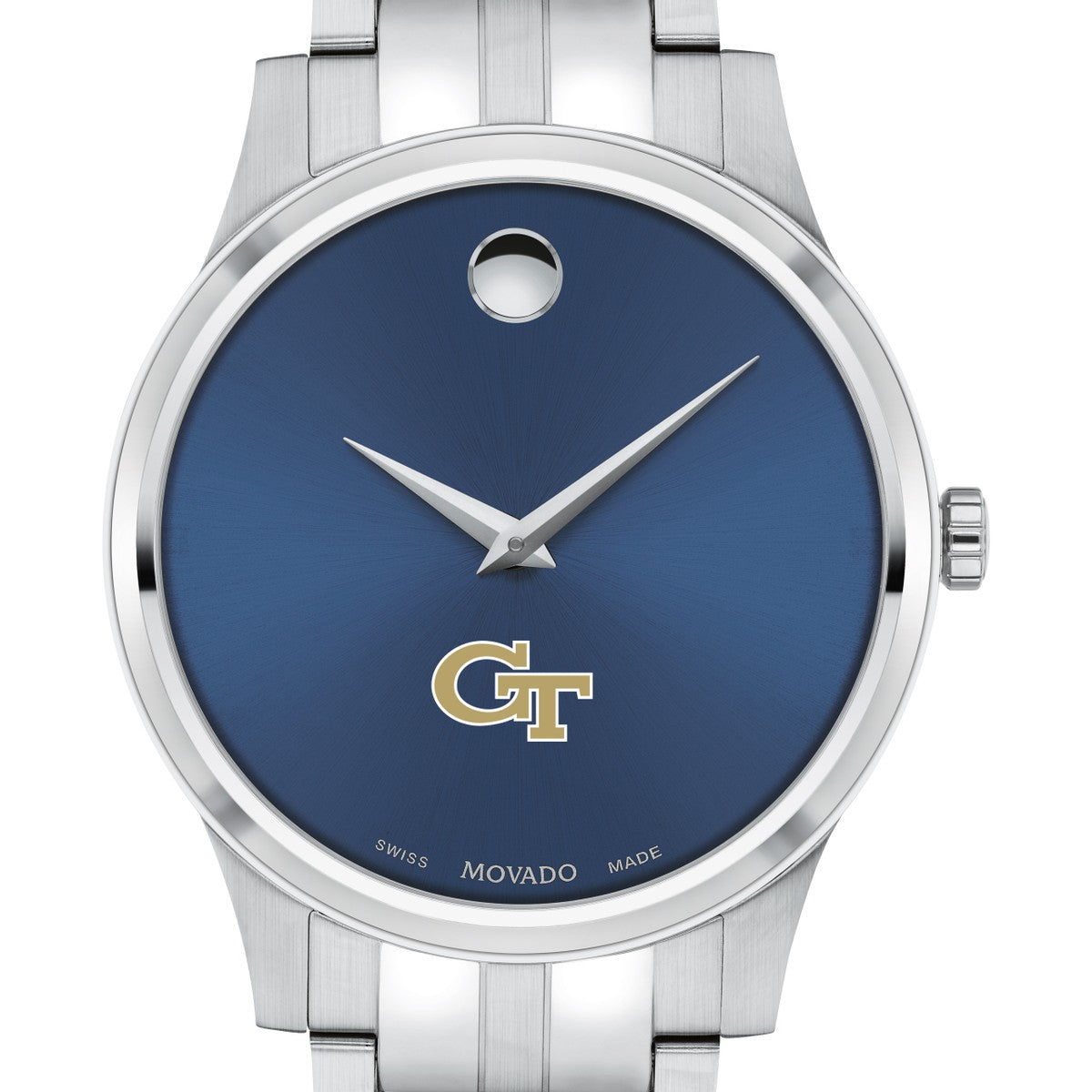 Caravelle Men's Quartz Date Indicator 41mm offers Watch Georgia Tech GT