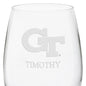 Georgia Tech Red Wine Glasses Shot #3