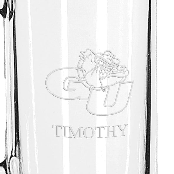 Gonzaga 25 oz Beer Mug Shot #3