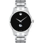 Gonzaga Men's Movado Collection Stainless Steel Watch with Black Dial Shot #2