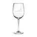 Gonzaga University Red Wine Glasses - Made in the USA