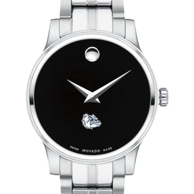 Gonzaga Women&#39;s Movado Stainless Steel Watch with Black Dial Shot #1