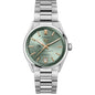 Gonzaga Women's TAG Heuer Steel Carrera with Green Dial Shot #2