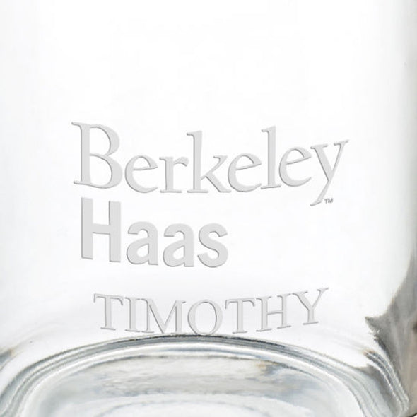 Haas School of Business 13 oz Glass Coffee Mug Shot #3