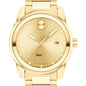 Haas School of Business Men's Movado BOLD Gold with Date Window Shot #1