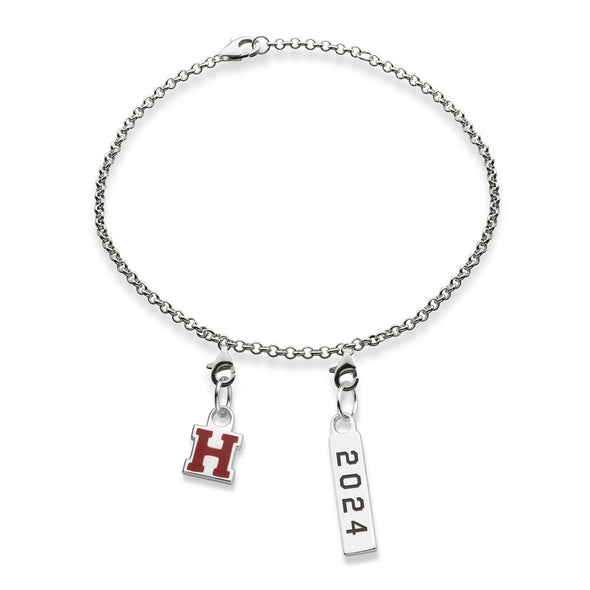 Harvard 2024 Sterling Silver Anklet Shot #1