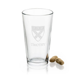 Harvard Business School 16 oz Pint Glass Shot #1