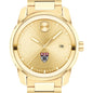 Harvard Business School Men's Movado BOLD Gold with Date Window Shot #1