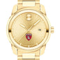 Harvard Medical School Men's Movado BOLD Gold with Date Window Shot #1