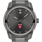 Harvard Medical School Men's Movado BOLD Gunmetal Grey with Date Window Shot #1