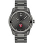 Harvard Medical School Men's Movado BOLD Gunmetal Grey with Date Window Shot #2