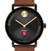 Harvard Medical School Men's Movado BOLD with Cognac Leather Strap