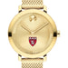 Harvard Medical School Women's Movado Bold Gold with Mesh Bracelet