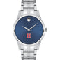 Harvard Men's Movado Collection Stainless Steel Watch with Blue Dial Shot #2