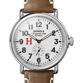 Harvard Shinola Watch, The Runwell 41 mm White Dial Shot #1