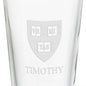 Harvard University 16 oz Pint Glass Shot #3