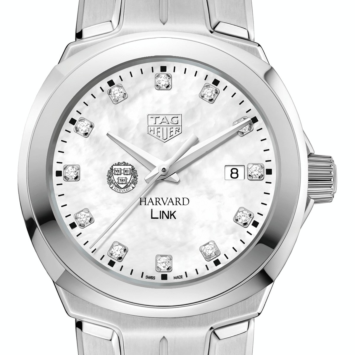 Harvard University TAG Heuer Diamond Dial LINK for Women M