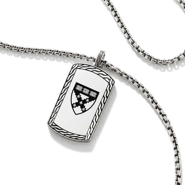 HBS Dog Tag by John Hardy with Box Chain Shot #3