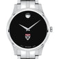 HBS Men's Movado Collection Stainless Steel Watch with Black Dial Shot #1