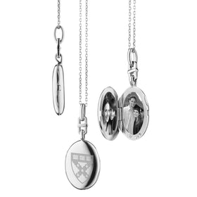 HBS Monica Rich Kosann Slim Locket in Silver Shot #1