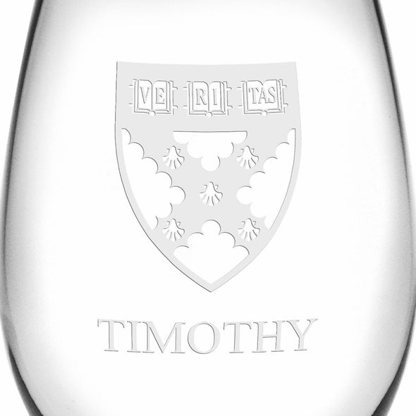 HBS Stemless Wine Glasses Made in the USA Shot #3