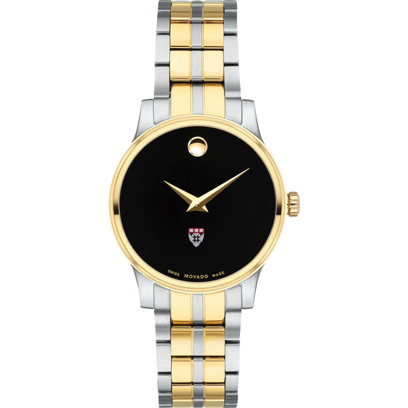 HBS Women&#39;s Movado Collection Two-Tone Watch with Black Dial Shot #2