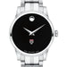 HBS Women's Movado Stainless Steel Watch with Black Dial