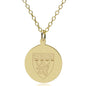 HMS 14K Gold Pendant & Chain Shot #1