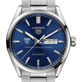 HMS Men&#39;s TAG Heuer Carrera with Blue Dial &amp; Day-Date Window Shot #1