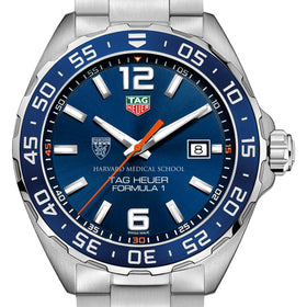 HMS Men&#39;s TAG Heuer Formula 1 with Blue Dial &amp; Bezel Shot #1