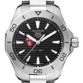 HMS Men&#39;s TAG Heuer Steel Aquaracer with Black Dial Shot #1