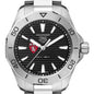 HMS Men's TAG Heuer Steel Aquaracer with Black Dial Shot #1