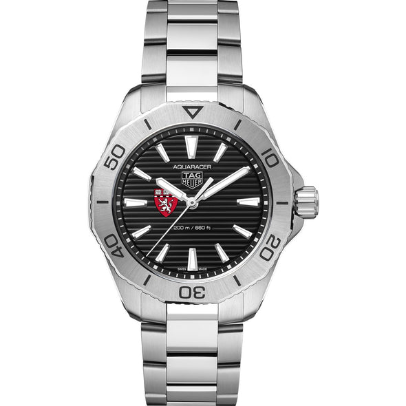 HMS Men&#39;s TAG Heuer Steel Aquaracer with Black Dial Shot #2