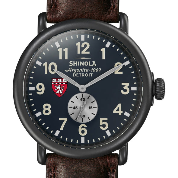 HMS Shinola Watch, The Runwell 47 mm Midnight Blue Dial Shot #1