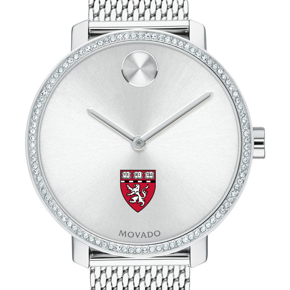 HMS Women&#39;s Movado Bold with Crystal Bezel &amp; Mesh Bracelet Shot #1