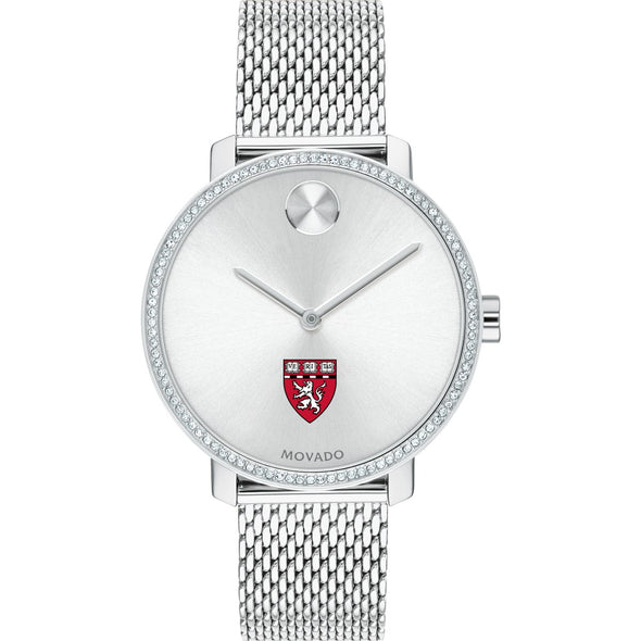 HMS Women&#39;s Movado Bold with Crystal Bezel &amp; Mesh Bracelet Shot #2