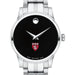 HMS Women's Movado Stainless Steel Watch with Black Dial