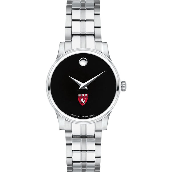 HMS Women&#39;s Movado Stainless Steel Watch with Black Dial Shot #2